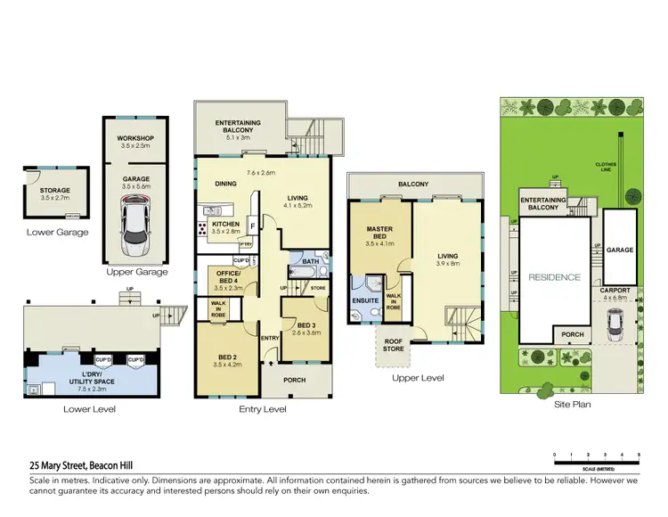 Floorplan of Homely house listing, 25 Mary Street, Beacon Hill NSW 2100