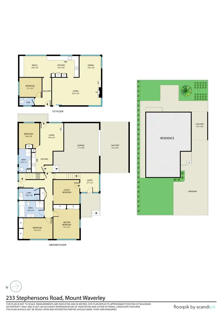 Floorplan of Homely house listing, 223 Stephensons Road, Mount Waverley VIC 3149