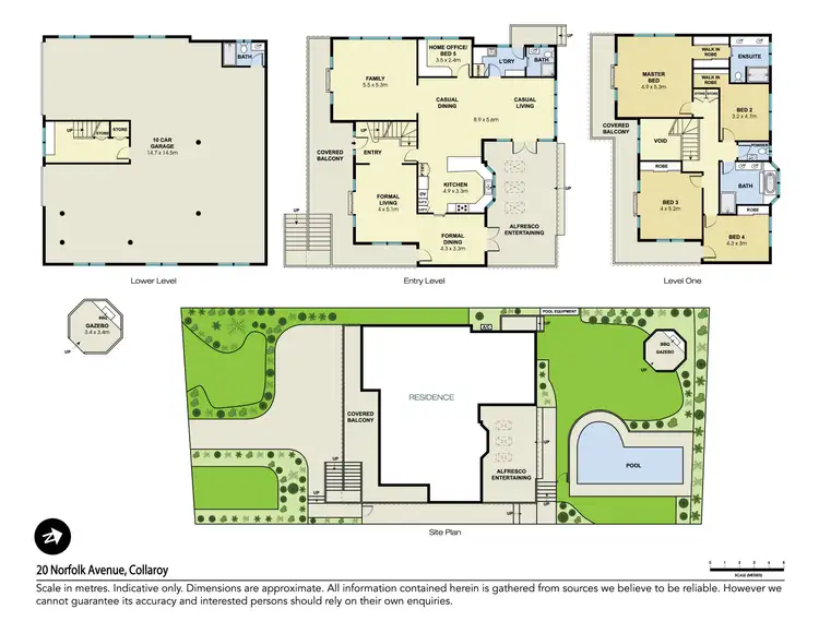 Floorplan of Homely house listing, 20 Norfolk Avenue, Collaroy NSW 2097
