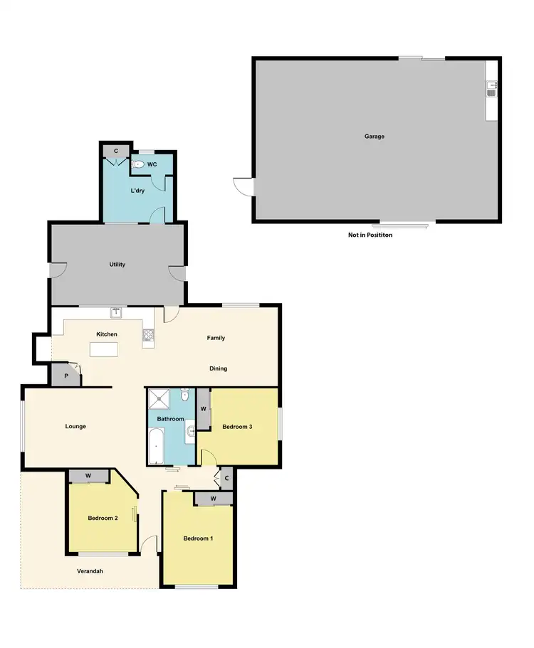 Floorplan of Homely house listing, 4 Elgin Street, Dunolly VIC 3472