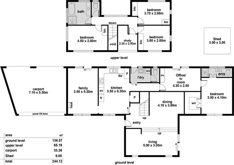 Floorplan of Homely house listing, 20 Birksgate Drive, Urrbrae SA 5064