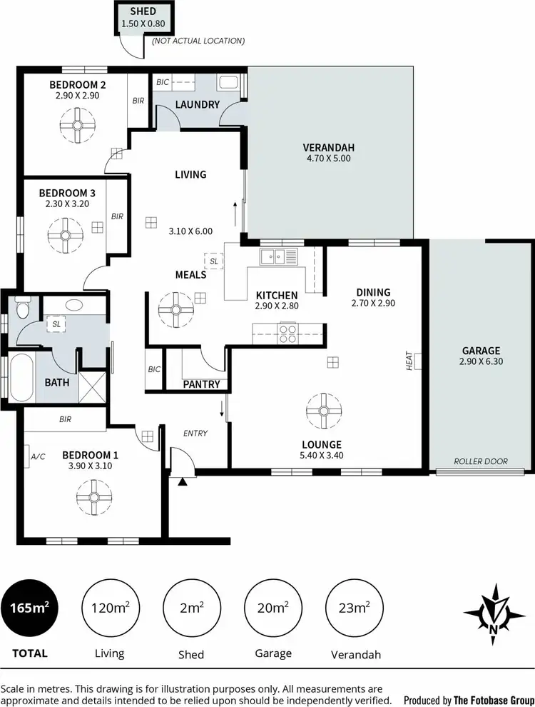 Floorplan of Homely house listing, 62 Cameron Road, Aldinga Beach SA 5173