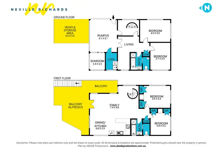 Floorplan of Homely house listing, 437 Hood Road, Indented Head VIC 3223