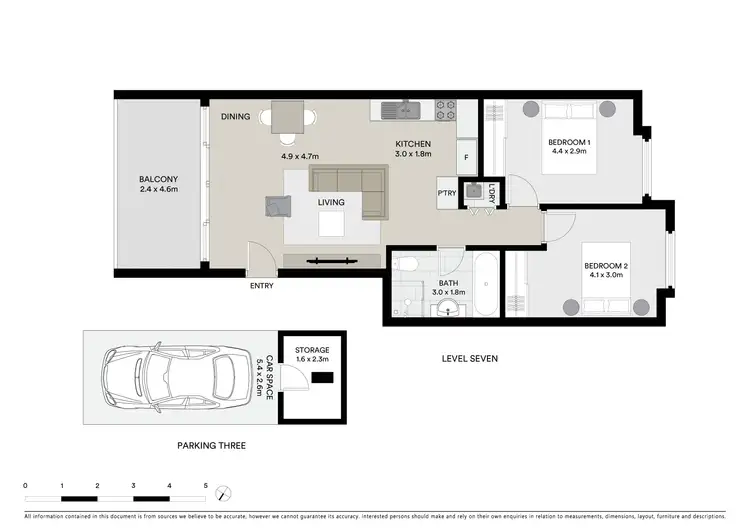 Floorplan of Homely apartment listing, 36/360 Kingsway, Caringbah NSW 2229