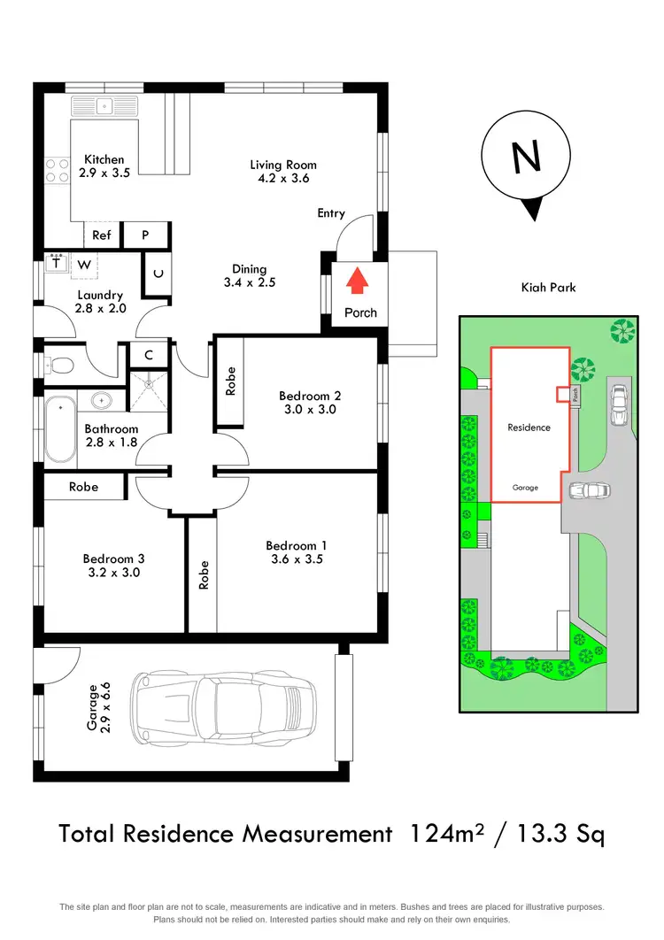 Floorplan of Homely unit listing, 2/8 Margaret Street, Warragul VIC 3820