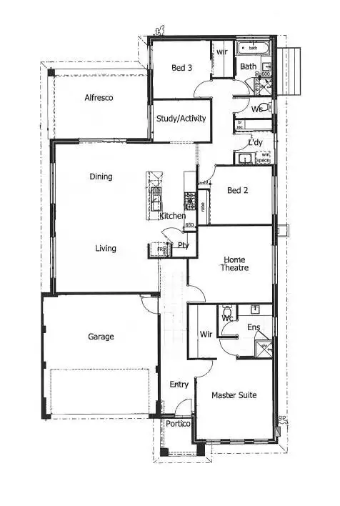 Floorplan of Homely house listing, 20 Jordan Street, Haynes WA 6112