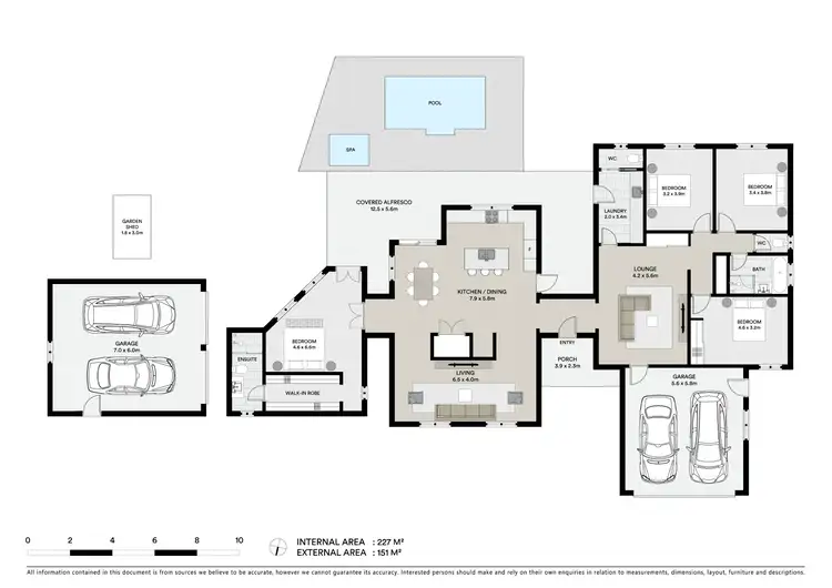 Floorplan of Homely house listing, 8 Inverness Avenue, Mudgee NSW 2850