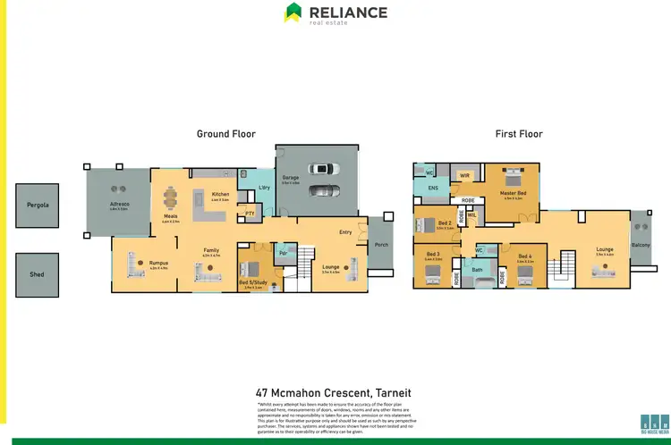 Floorplan of Homely house listing, 47 McMahon Crescent, Tarneit VIC 3029
