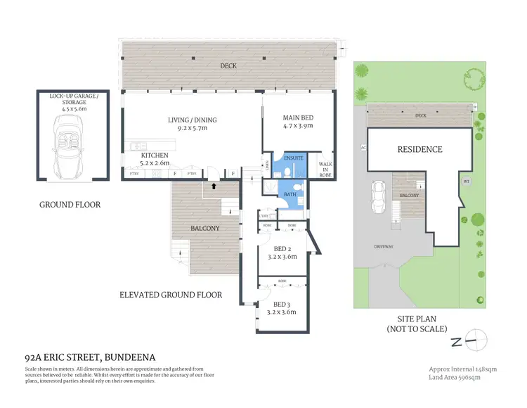 Floorplan of Homely house listing, 92a Eric Street, Bundeena NSW 2230
