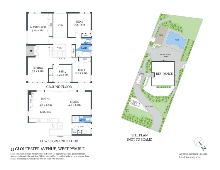 Floorplan of Homely house listing, 33 Gloucester Avenue, West Pymble NSW 2073