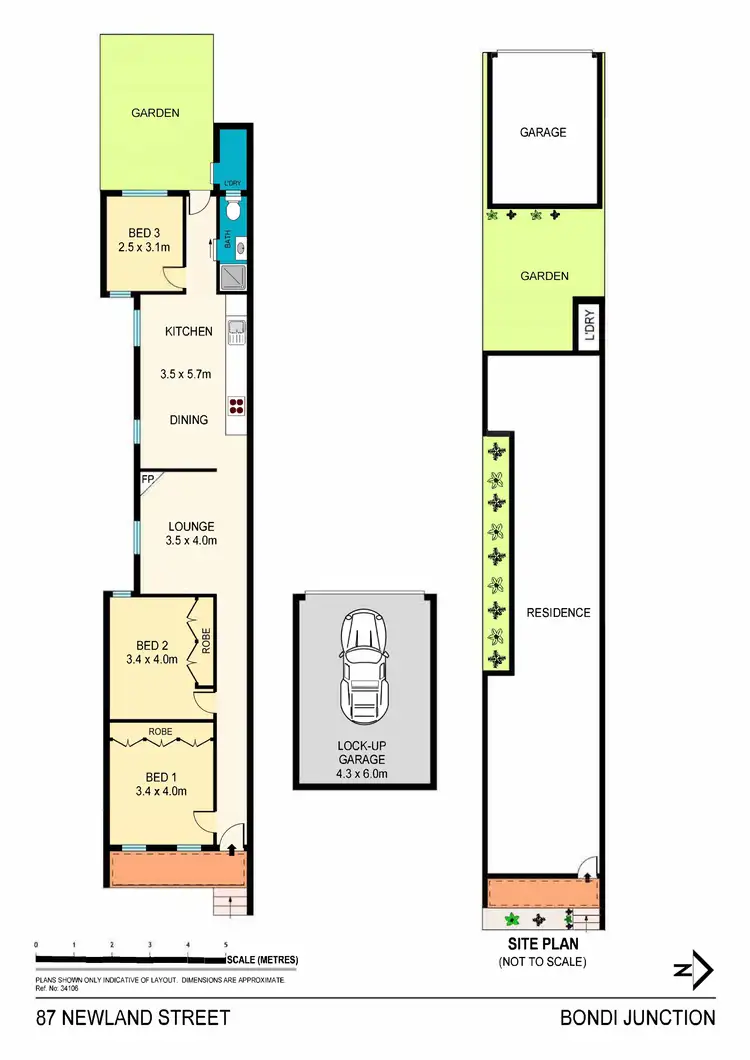 Floorplan of Homely house listing, 87 Newland Street, Bondi Junction NSW 2022