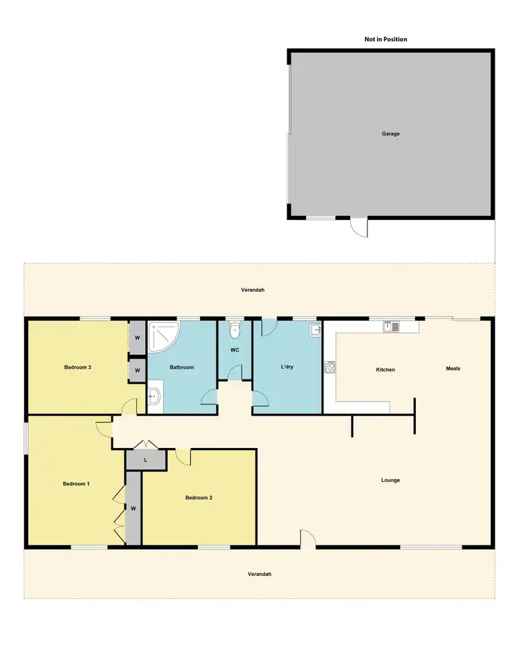 Floorplan of Homely house listing, 73 Inkerman Street, Dunolly VIC 3472