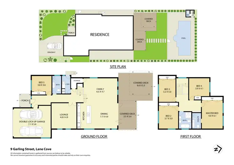 Floorplan of Homely house listing, 9 Garling Street, Lane Cove NSW 2066