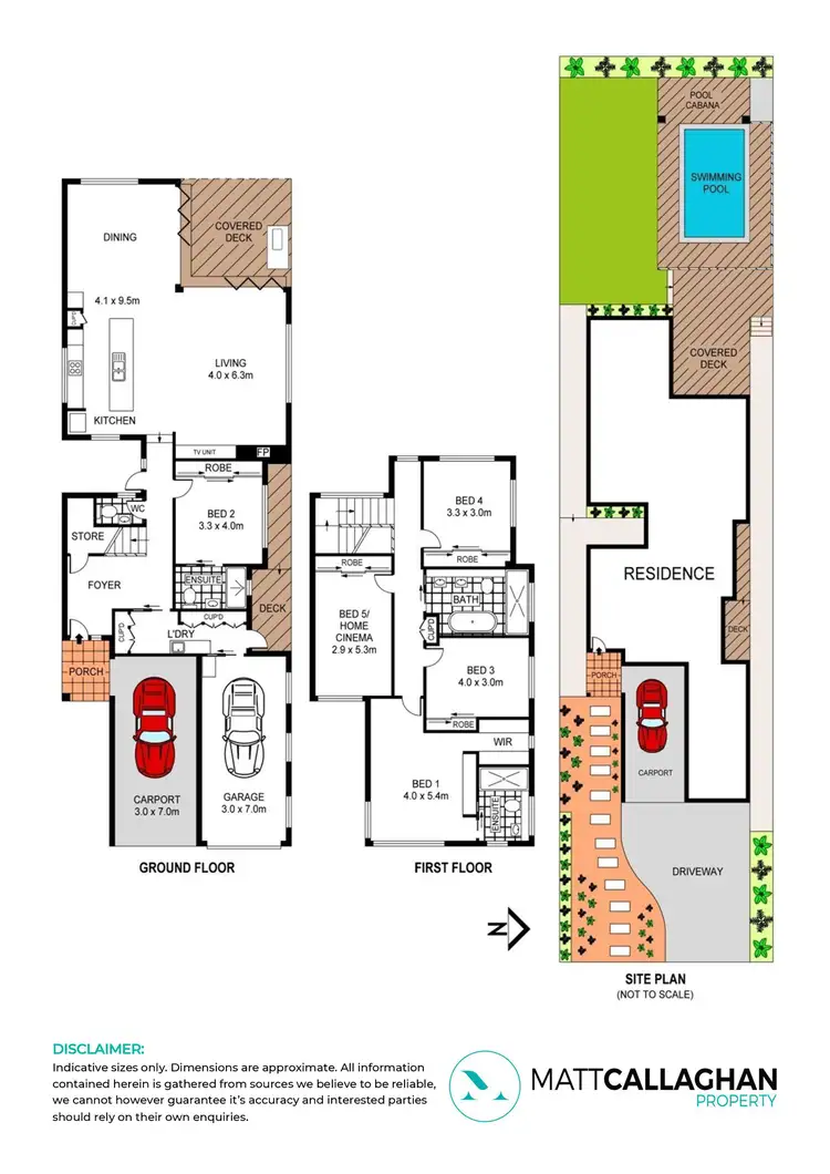 Floorplan of Homely house listing, 53b Oleander Parade, Caringbah South NSW 2229