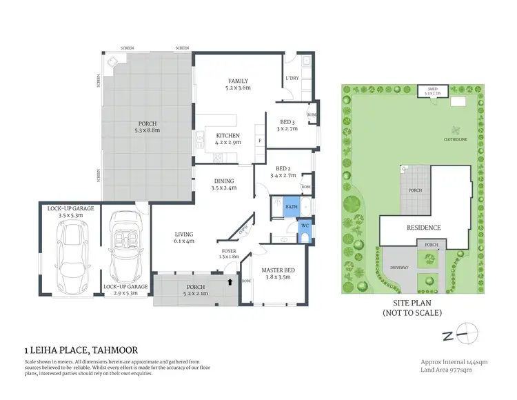 Floorplan of Homely house listing, 1 Leiha Place, Tahmoor NSW 2573