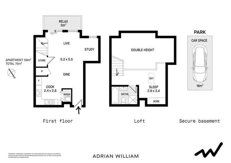 Floorplan of Homely apartment listing, 10/10 Webb Street, Croydon NSW 2132