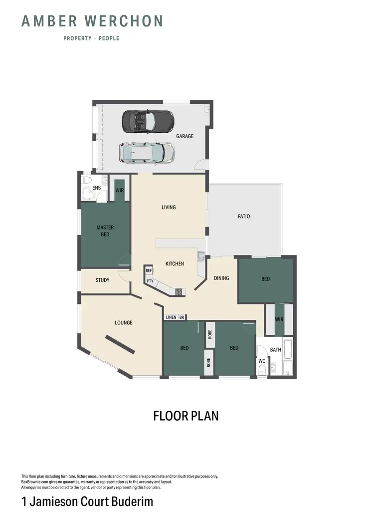 Floorplan of Homely house listing, 1 Jamieson Court, Buderim QLD 4556
