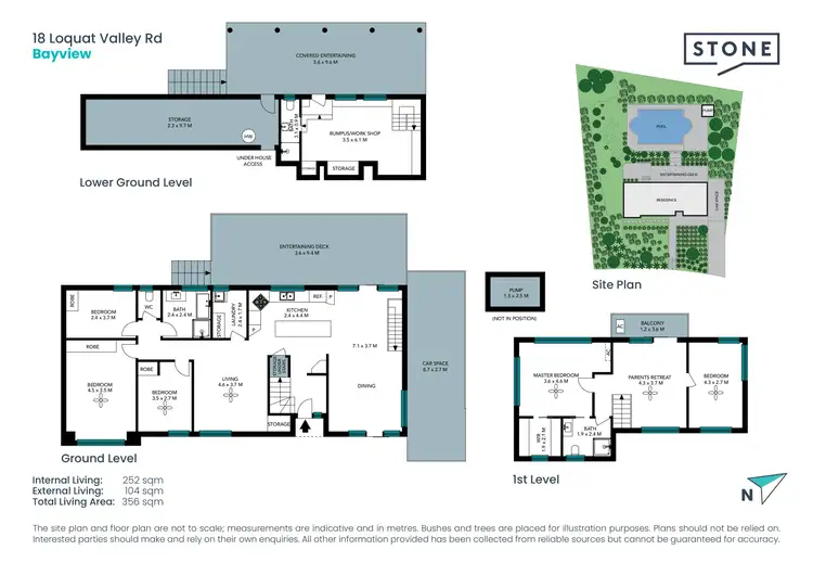 Floorplan of Homely house listing, 18 Loquat Valley Road, Bayview NSW 2104