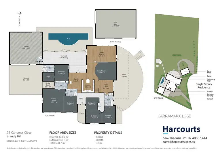 Floorplan of Homely house listing, 2B Carramar Close, Brandy Hill NSW 2324
