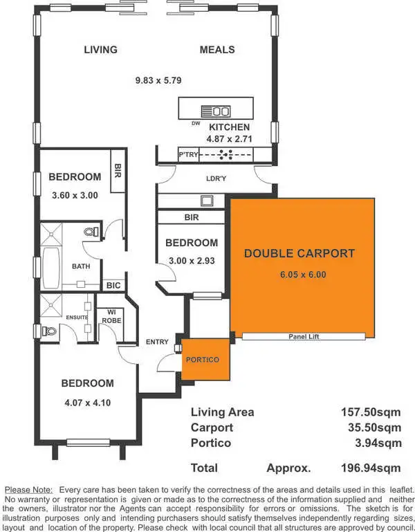 Floorplan of Homely house listing, 1a Lillian Street, Prospect SA 5082