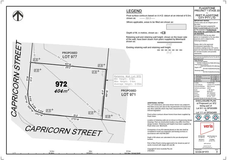 Floorplan of Homely land listing, 17 Capricorn Street, Flagstone QLD 4280