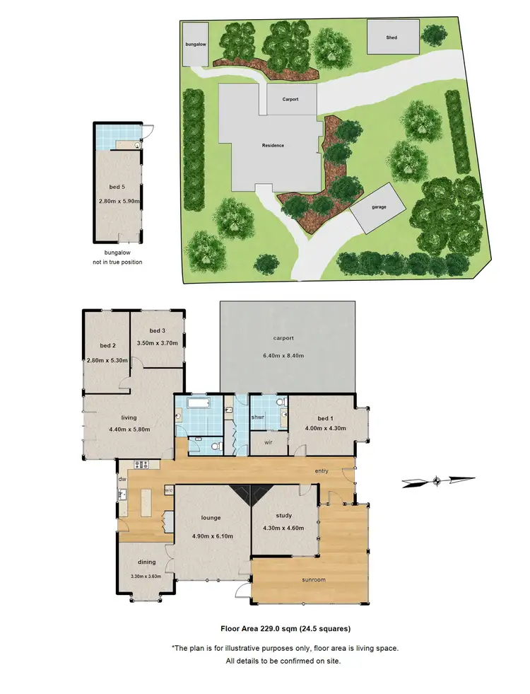 Floorplan of Homely house listing, 27 The Crescent, Sassafras VIC 3787
