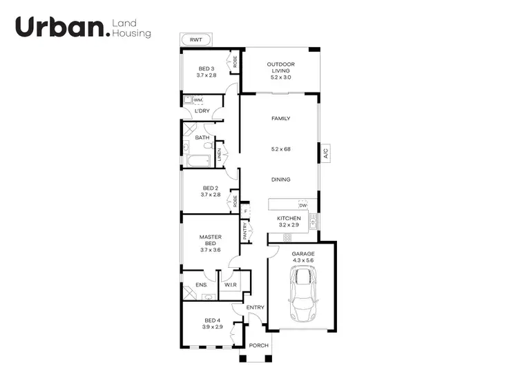 Floorplan of Homely house listing, 16 Stapleton Avenue, Colebee NSW 2761