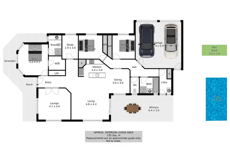 Floorplan of Homely house listing, 20 Firestone Way, Wodonga VIC 3690
