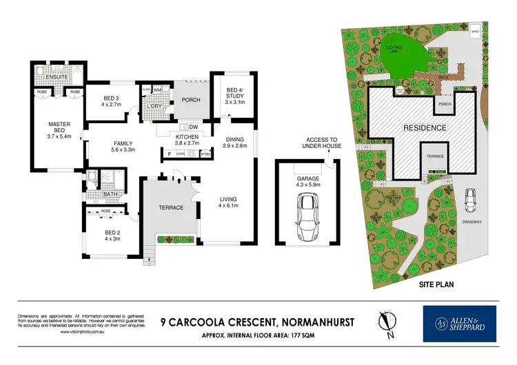 Floorplan of Homely house listing, 9 Carcoola Crescent, Normanhurst NSW 2076