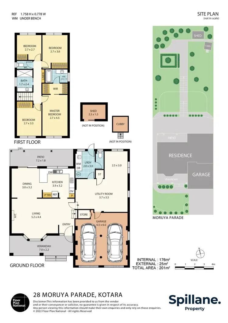 Floorplan of Homely house listing, 28 Moruya Parade, Kotara NSW 2289