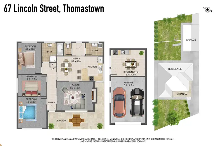 Floorplan of Homely house listing, 67 Lincoln Drive, Thomastown VIC 3074