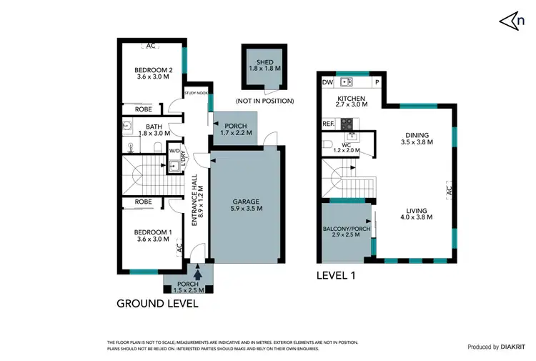 Floorplan of Homely townhouse listing, 7 McCarty Avenue, Epping VIC 3076