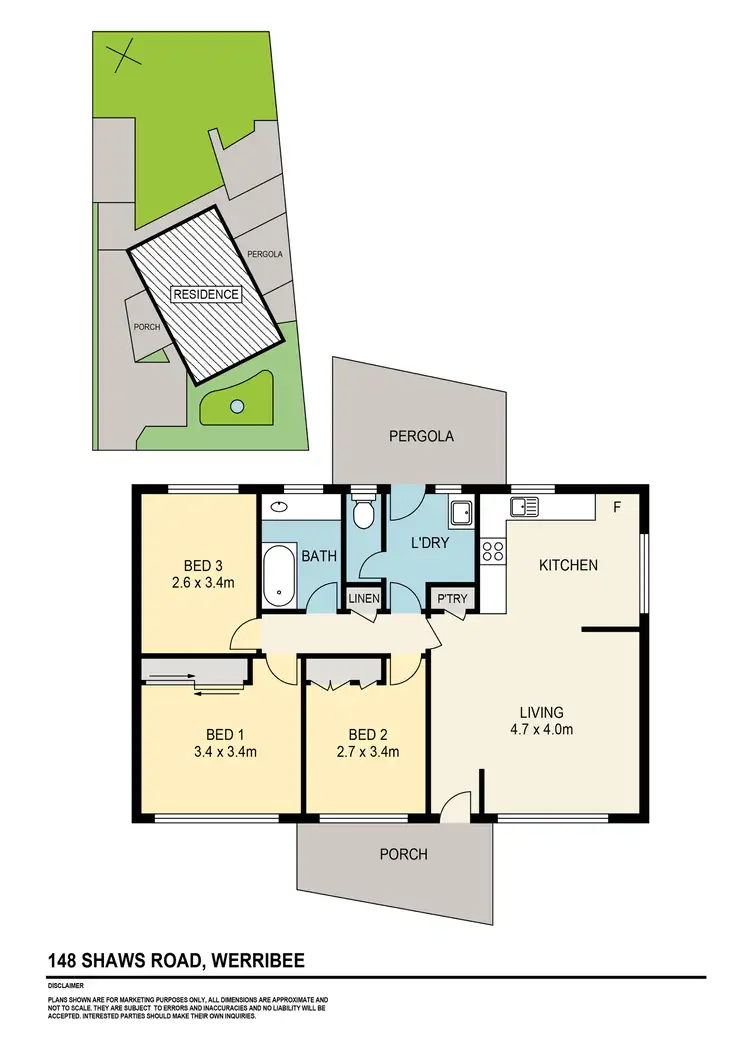 Floorplan of Homely house listing, 148 Shaws Road, Werribee VIC 3030