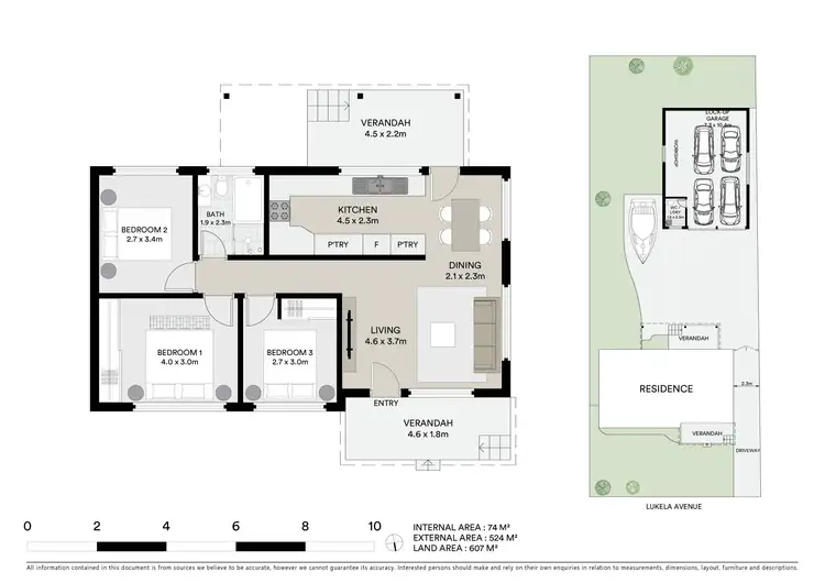Floorplan of Homely house listing, 16 Lukela Avenue, Budgewoi NSW 2262