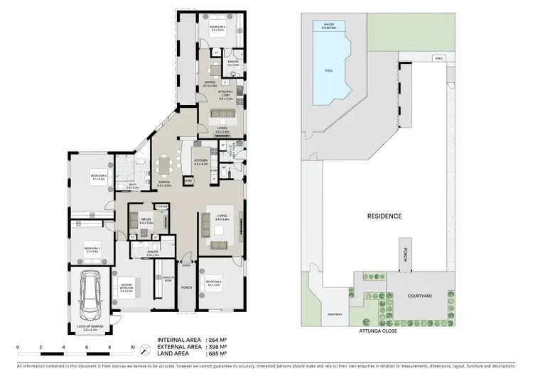 Floorplan of Homely house listing, 14 Attunga Close, St Huberts Island NSW 2257