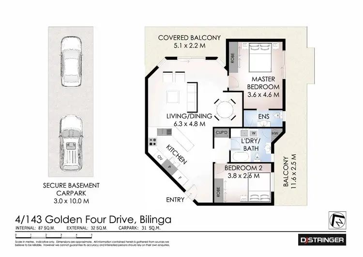 Floorplan of Homely unit listing, Address available on request
