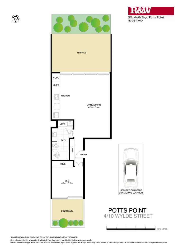 Floorplan of Homely apartment listing, 4/10 Wylde Street, Potts Point NSW 2011