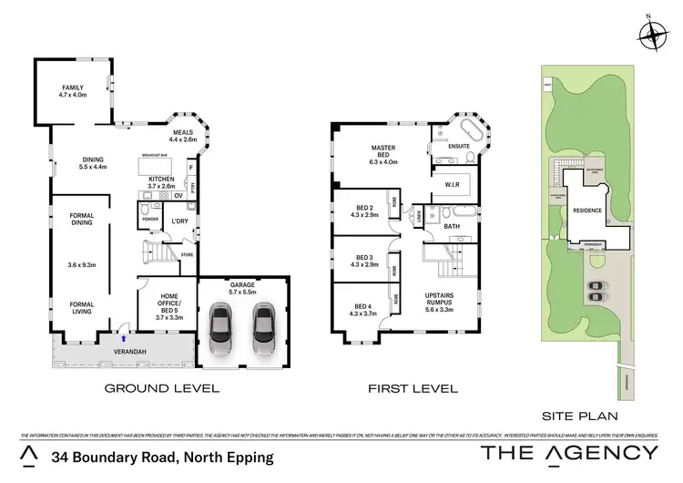 Floorplan of Homely house listing, 34 Boundary Road, North Epping NSW 2121
