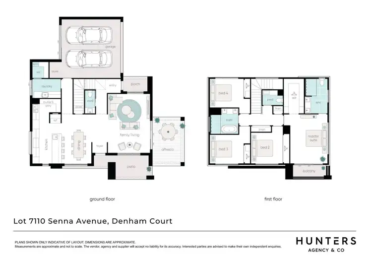 Floorplan of Homely land listing, LOT 7110 Senna Avenue, Denham Court NSW 2565
