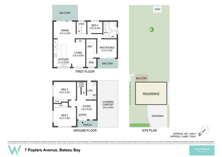 Floorplan of Homely house listing, 7 Poplars Avenue, Bateau Bay NSW 2261