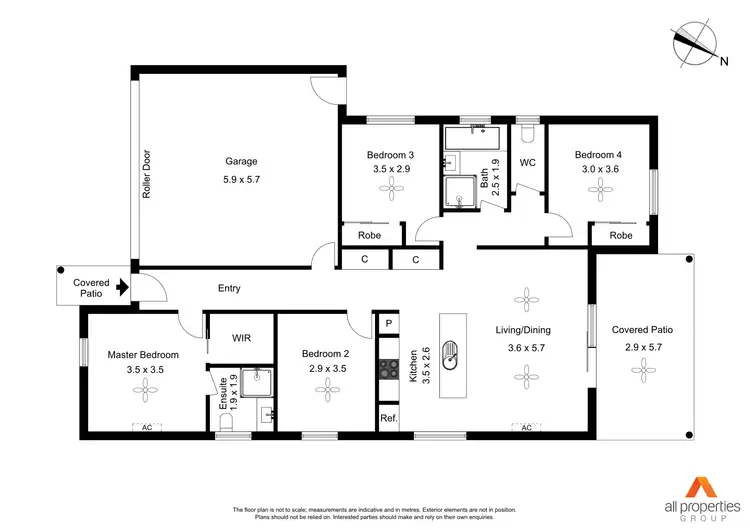 Floorplan of Homely house listing, 59 Angelsea Street, Greenbank QLD 4124