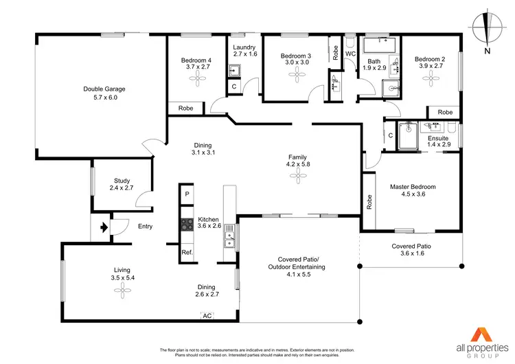Floorplan of Homely house listing, 7 Flametree Crescent, Berrinba QLD 4117