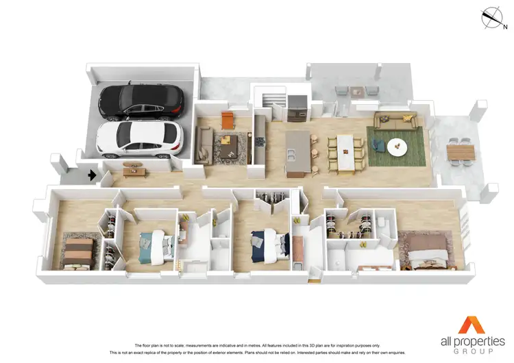 Floorplan of Homely house listing, 431 Gainsborough Drive, Pimpama QLD 4209