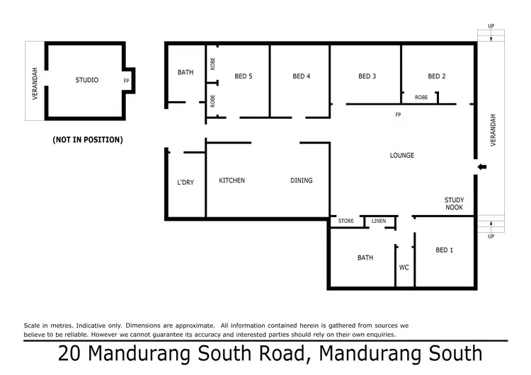 Floorplan of Homely house listing, 20 Mandurang South Road, Mandurang South VIC 3551