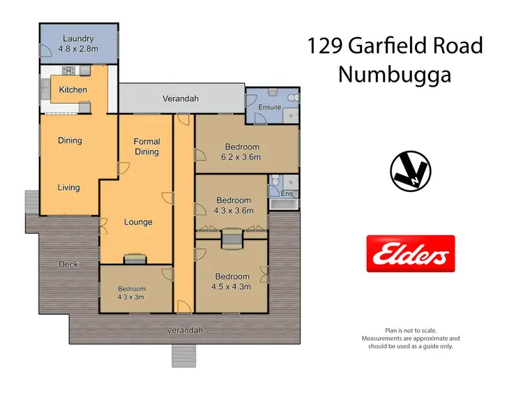 Floorplan of Homely house listing, 129 Garfield Road, Numbugga NSW 2550
