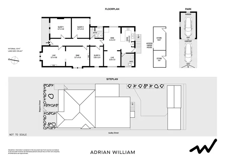 Floorplan of Homely house listing, 2 Belgrave Street, Petersham NSW 2049
