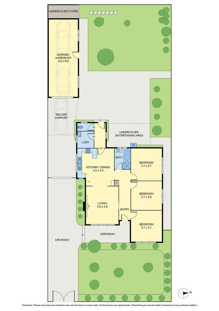 Floorplan of Homely house listing, 25 Highlands Avenue, Airport West VIC 3042
