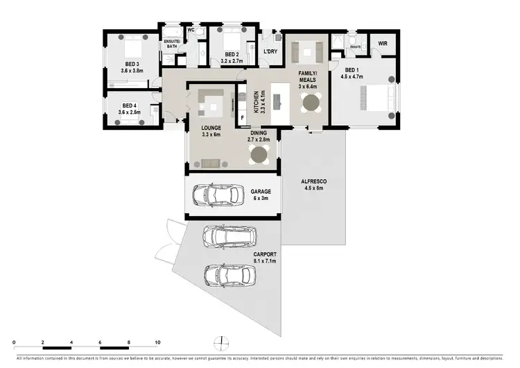 Floorplan of Homely house listing, 16 Dormer Grove, Quakers Hill NSW 2763