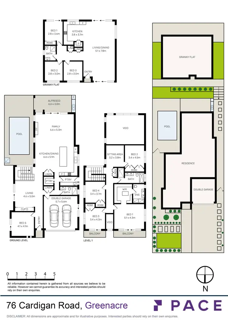 Floorplan of Homely house listing, 76 Cardigan Road, Greenacre NSW 2190