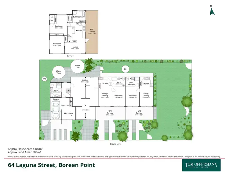 Floorplan of Homely house listing, 64 Laguna Street, Boreen Point QLD 4565